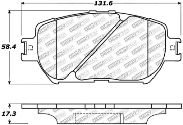 Picture of StopTech Street Select Brake Pads - Rear