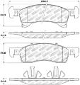 Picture of StopTech Street Select Brake Pads - Rear