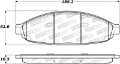 Picture of StopTech Street Select Brake Pads - Rear