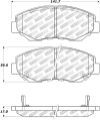Picture of StopTech Street Select Brake Pads - Front