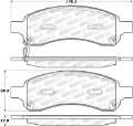 Picture of StopTech Street Select Brake Pads - Rear