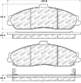 Picture of StopTech Street Select Brake Pads - Rear
