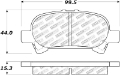 Picture of StopTech Street Select Brake Pads - Rear