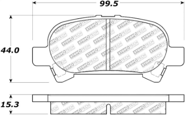Picture of StopTech Street Select Brake Pads - Rear