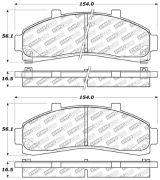 Picture of StopTech Street Select Brake Pads - Rear