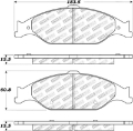 Picture of StopTech Street Select Brake Pads - Rear