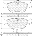 Picture of StopTech Street Select Brake Pads - Rear