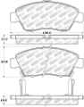Picture of StopTech Street Select Brake Pads - Rear