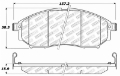 Picture of StopTech Street Select Brake Pads - Rear