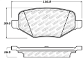 Picture of StopTech Street Select Brake Pads - Rear