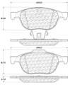 Picture of StopTech Street Select Brake Pads - Rear