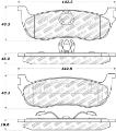 Picture of StopTech Street Select Brake Pads - Rear