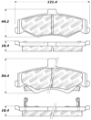 Picture of StopTech Street Select Brake Pads - Rear