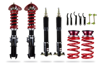 Picture of Pedders 2015+ Ford Mustang S550 Includes Plates Extreme Xa Coilover Kit