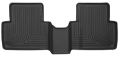 Picture of Husky Liners 16-18 Honda Civic X-Act Contour Black Floor Liners 2nd Seat