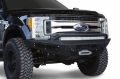 Picture of Addictive Desert Designs 17-18 Ford F-250 HoneyBadger Front Bumper w- Winch Mount
