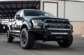 Picture of Addictive Desert Designs 17-18 Ford F-150 Raptor Venom R Front Bumper w- Winch Mount