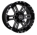 Picture of Enkei Commander 17x8 20mm Offset 5x127 Bolt Pattern 71-6 Bore Black Machined Wheel