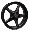 Picture of Race Star 92 Drag Star Bracket Racer 18x5 5x4-50BC 2-00BS Gloss Black Wheel