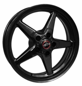Picture of Race Star 92 Drag Star Bracket Racer 18x5 5x4-50BC 2-00BS Gloss Black Wheel
