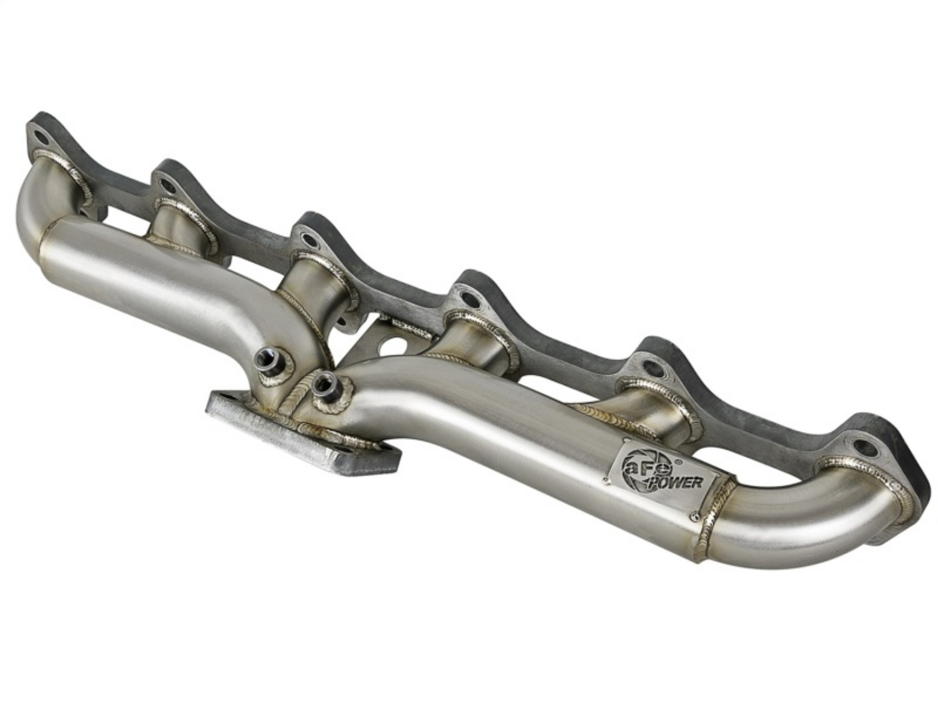 Picture of aFe Twisted Steel Header Turbo Manifold T4 98-5-02 Dodge Diesel Trucks L6 5-9L td