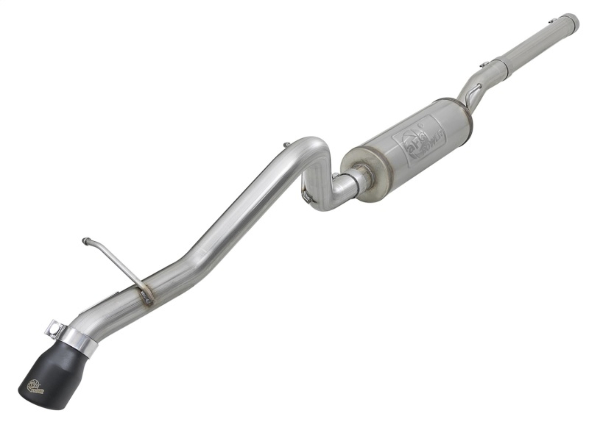 Picture of aFe MACH Force-Xp 2-1-2in 409 SS Hi-Tuck Cat-Back Exhaust w-Black Tip 07+ Jeep Wrangler JK 3-6L-3-8L