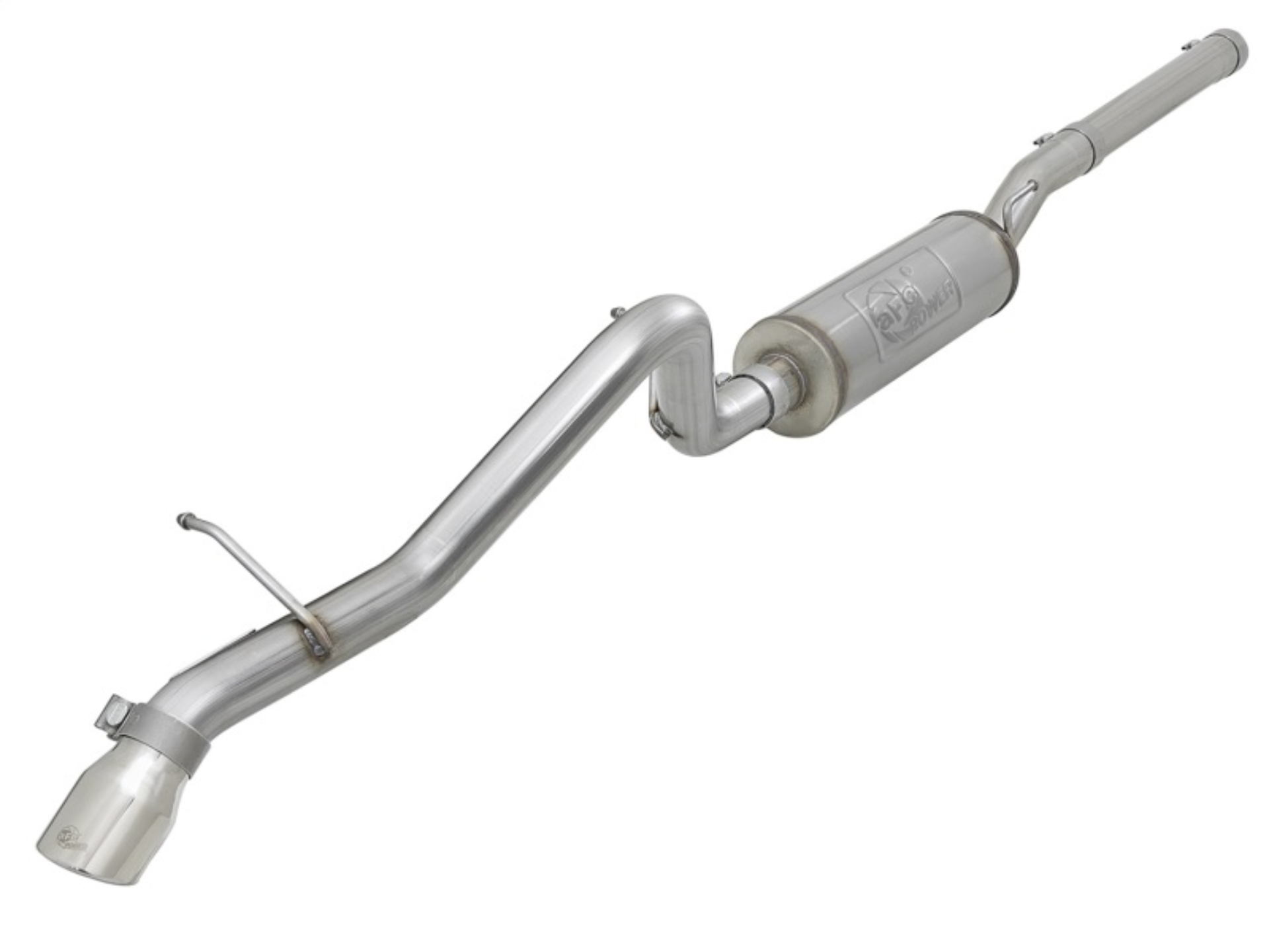 Picture of aFe MACH Force-Xp 2-5in 409SS Hi-Tuck Cat-Back Exhaust w-Polished Tip 07+ Jeep Wrangler JK 3-6L-3-8L