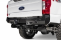 Picture of Addictive Desert Designs 17-18 Ford F-250 Raptor Stealth Fighter Rear Bumper w- Backup Sensor Cutout