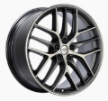 Picture of BBS CC-R 20x10-5 5x114-3 ET45 Satin Graphite Diamond Cut Polished Rim Protector Wheel -82mm PFS Req