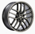 Picture of BBS CC-R 20x10-5 5x112 ET34 Satin Platinum Polished Rim Protector Wheel -82mm PFS-Clip Required