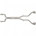 Picture of Kooks 16+ Chevy Camaro SS 6-2L 3in GREEN Cat Muff Delete Exhaust w-Quad Tips Use w-Kooks Headers