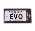 Picture of NRG Mini JDM Style Aluminum License Plate Suction-Cup Fit-Universal - EVO