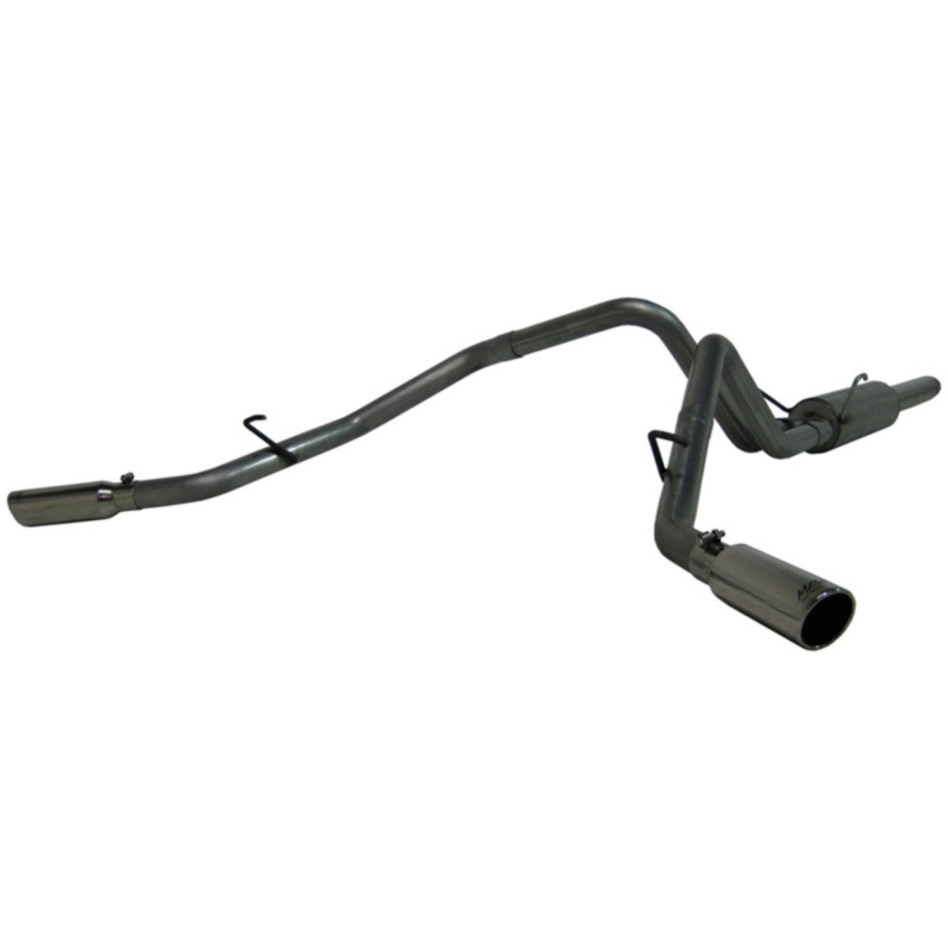Picture of MBRP 2004-2005 Dodge Ram Hemi 1500 5-7L SC-CC-SB Cat Back Dual Split Side
