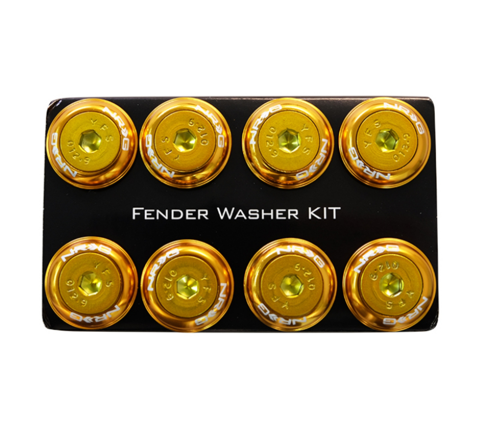 Picture of NRG Fender Washer Kit w-Color Matched M8 Bolt Rivets For Plastic Rose Gold - Set of 8