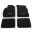 Picture of NRG Floor Mats - 03-05 Evo 8 Evolution Logo - 4pc