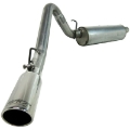Picture of MBRP 1997-1999 Jeep Wrangler TJ Inline-4 2-5L Inline-6 4-0L Cat Back Single