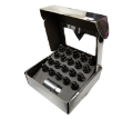 Picture of NRG 500 Series M12 X 1-5 Bullet Shape Steel Lug Nut Set - 21 Pc w-Lock Key - Black