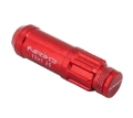 Picture of NRG 700 Series M12 X 1-25 Steel Lug Nut w-Dust Cap Cover Set 21 Pc w-Locks & Lock Socket - Red