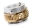 Picture of NRG Quick Release Kit - Pyramid Edition - Silver Body - Chrome Gold Pyramid Ring