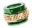 Picture of NRG Quick Release Kit - Pyramid Edition - Green Body - Chrome Gold Pyramid Ring