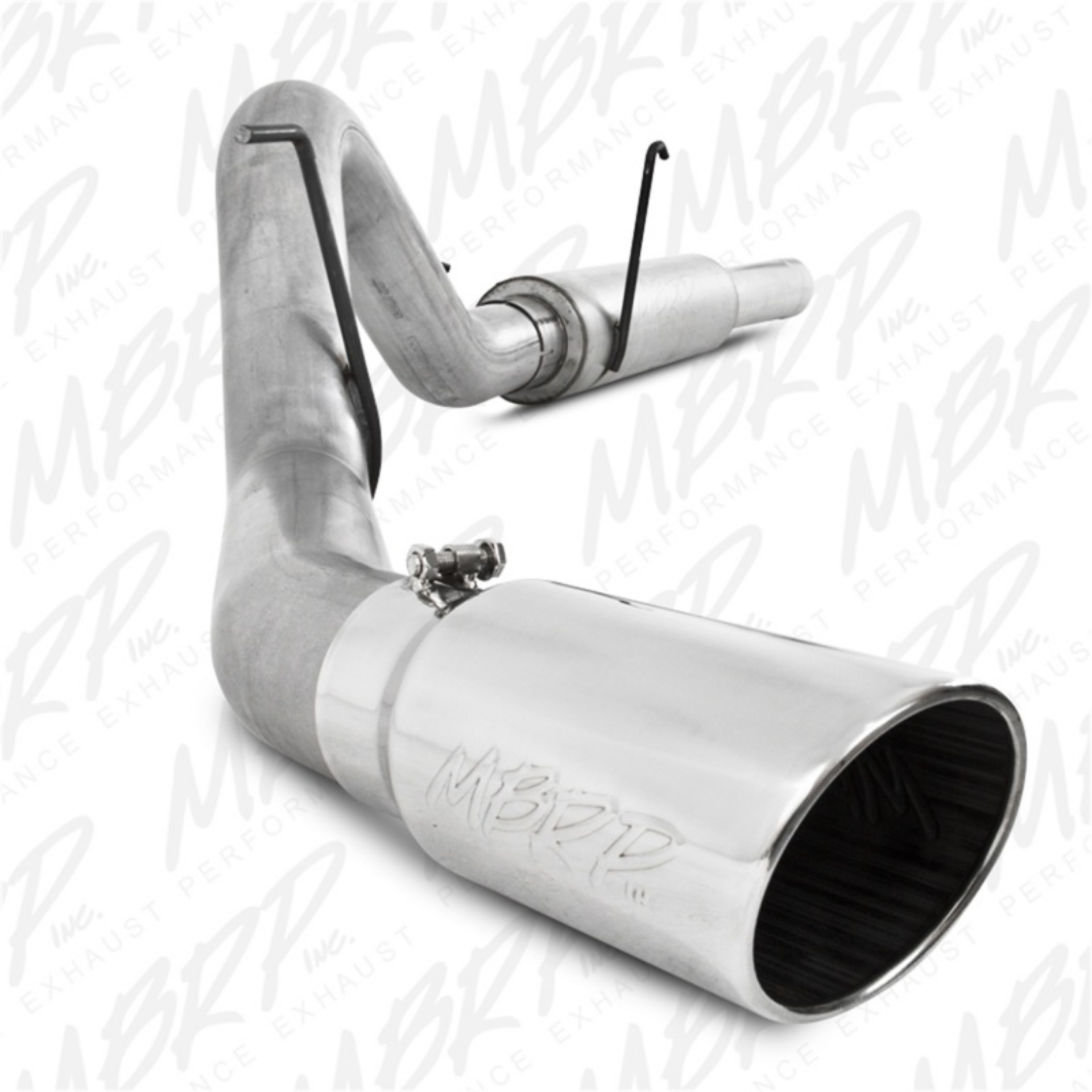 Picture of MBRP 2004-5-2007 Dodge 2500-3500 Cummins 600-610 Cat Back Single Side