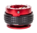 Picture of NRG Quick Release Kit - Pyramid Edition - Red Body - Black Pyramid Ring