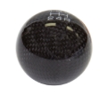 Picture of NRG Universal Ball Style Shift Knob No Logo - Black Carbon Fiber 5 Speed Pattern