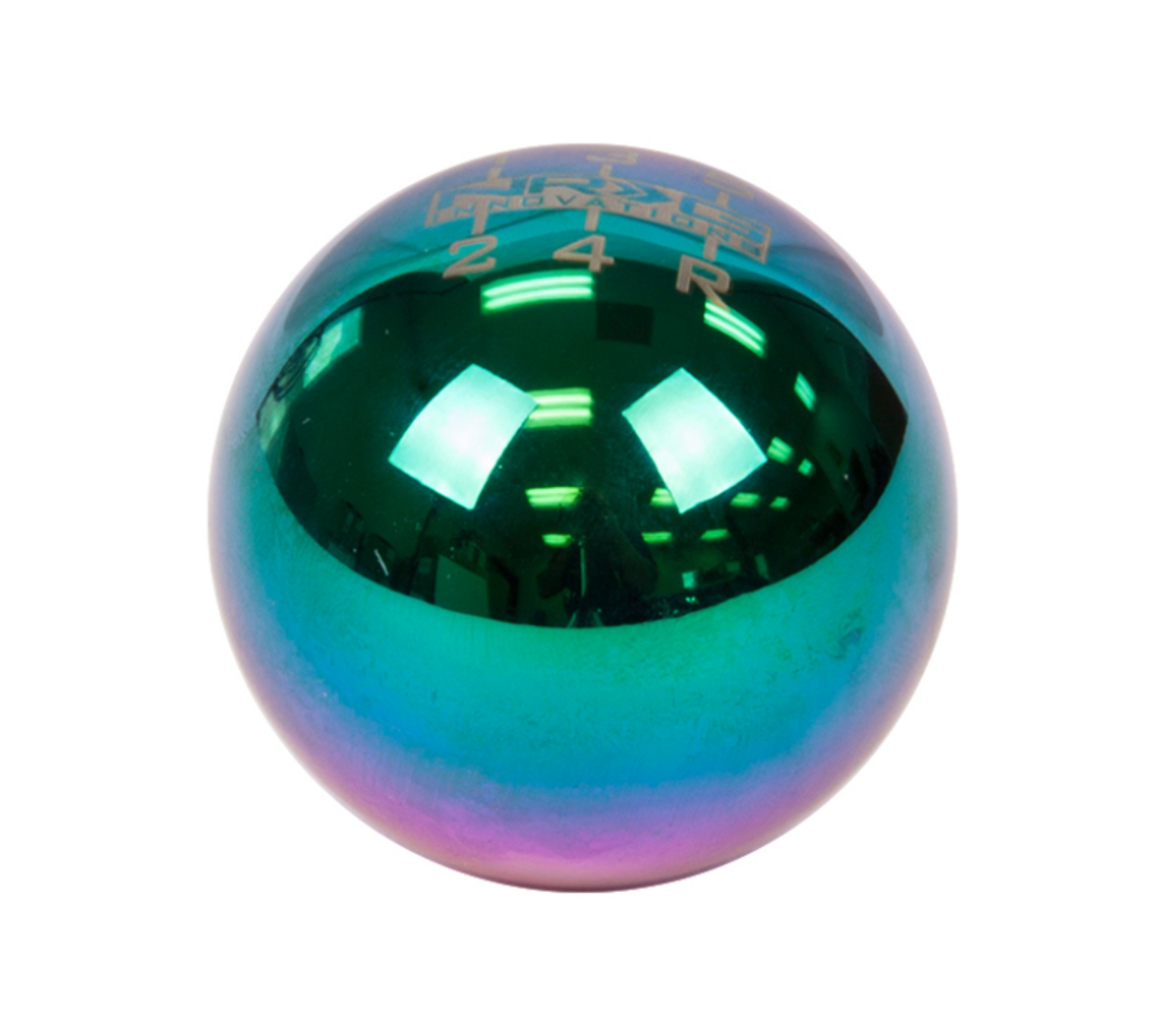Picture of NRG Universal Ball Type Shift Knob - Heavy Weight 480G - 1-1Lbs- - Multi-Color-Neochrome 6 Speed