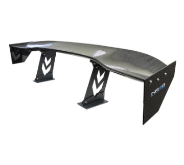 Picture of NRG Carbon Fiber Spoiler - Universal 59in- NRG Logo Large End Plates