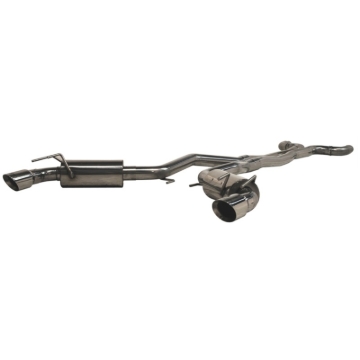Picture of MBRP 2010 Chev Camaro V8 6-2L 6 Speed Dual Cat Back Round Tips  11 Conv- MUST purchase mbrpAD1710