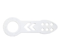 Picture of NRG Universal Front Tow Hook - White Powder Coat