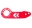 Picture of NRG Universal Rear Tow Hook - Anodized Red