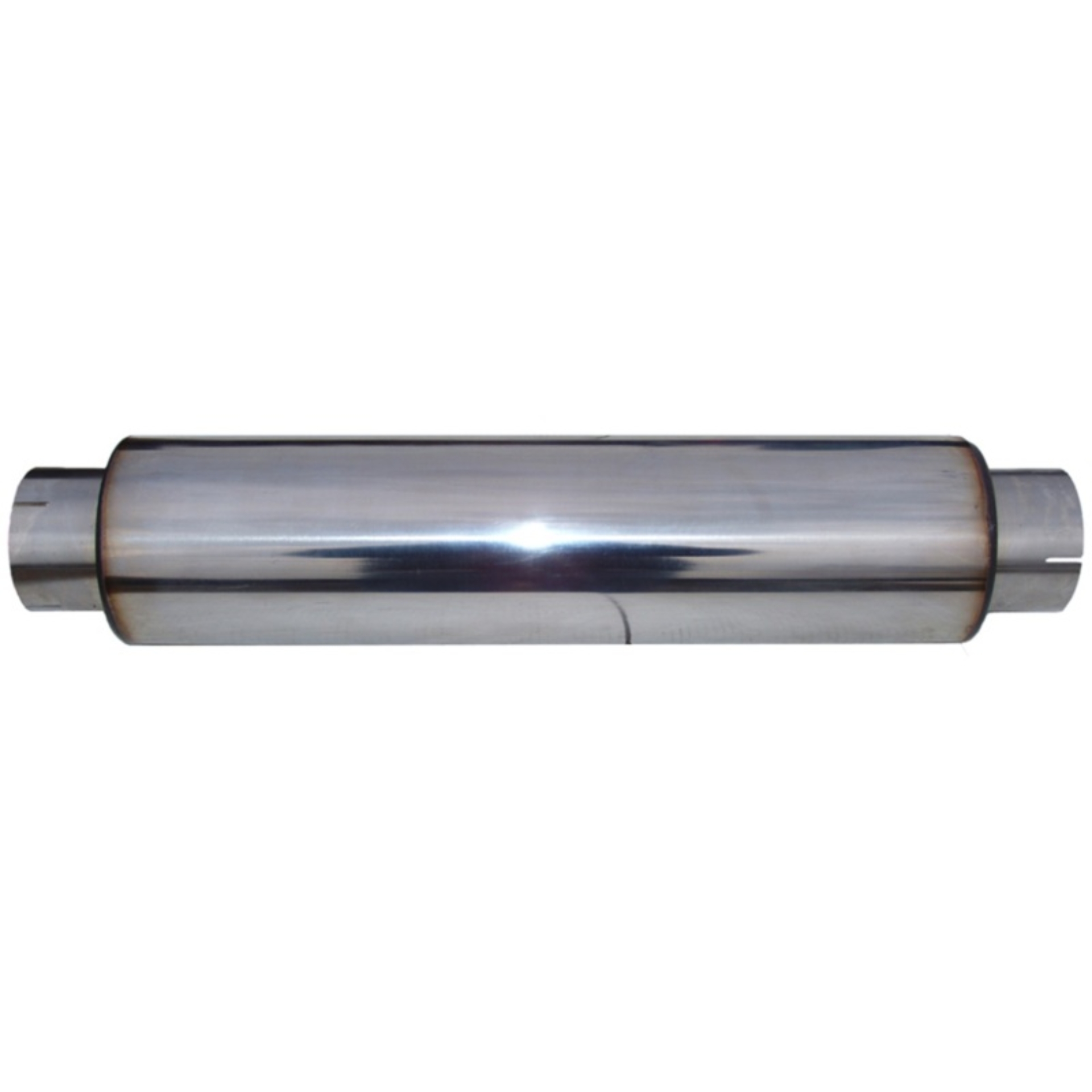 Picture of MBRP Replaces all 30 overall length mufflers Muffler 4 Inlet -Outlet 24 Body 30 Overall T304