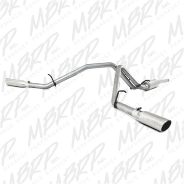 Picture of MBRP 2009 Chev-GMC 1500 4-8-5-3L EC-CC excluding 8 bed Cat Back Dual Split Side